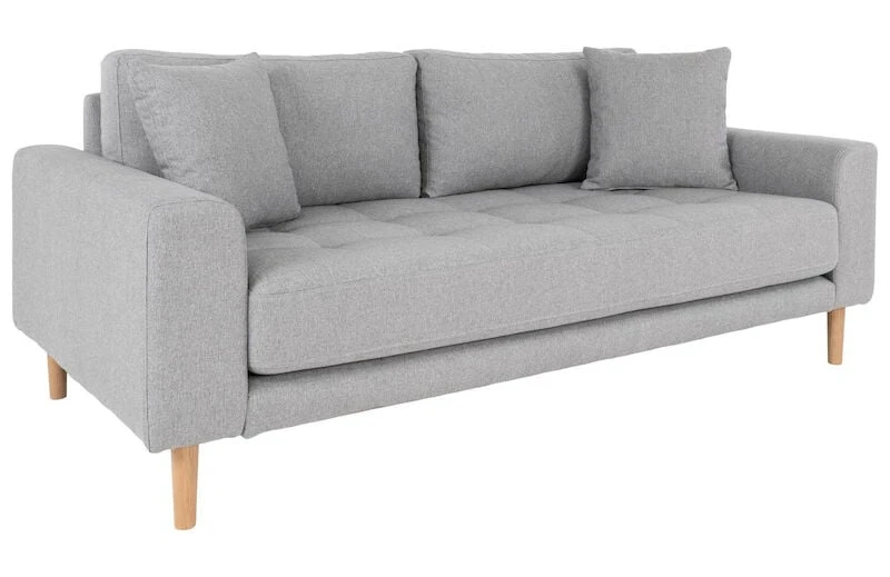 House Nordic Lido 2-istuttava Sohva Hugo 10 Vaaleanharmaa 5 House Nordic Lido 2-istuttava Sohva Hugo 10 Vaaleanharmaa - Image 5