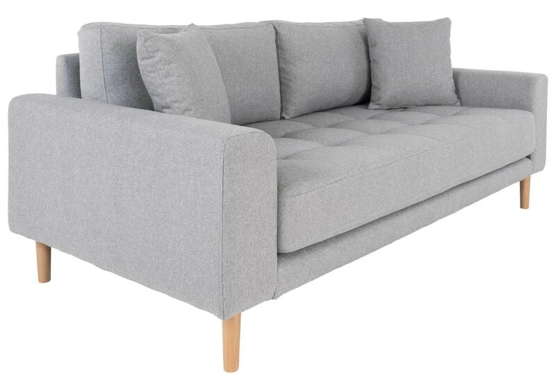 House Nordic Lido 2-istuttava Sohva Hugo 10 Vaaleanharmaa 4 House Nordic Lido 2-istuttava Sohva Hugo 10 Vaaleanharmaa - Image 4