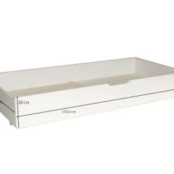 Nova Sängynaluslaatikko Kuultovalkoinen