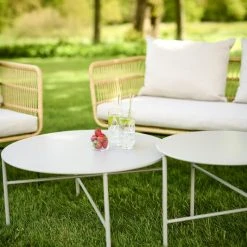 Envy Pyöreä Apupöytä Ø50 Cm, Vaalean Harmaa -Veke Myymälä 48927 48926 49241 49242 m3 300