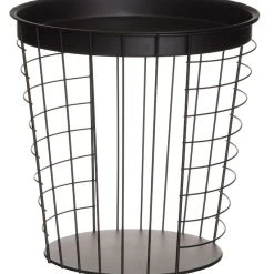 4Living Metallikori Pöytä 2 Kpl Musta -Veke Myymälä 603223 a 01