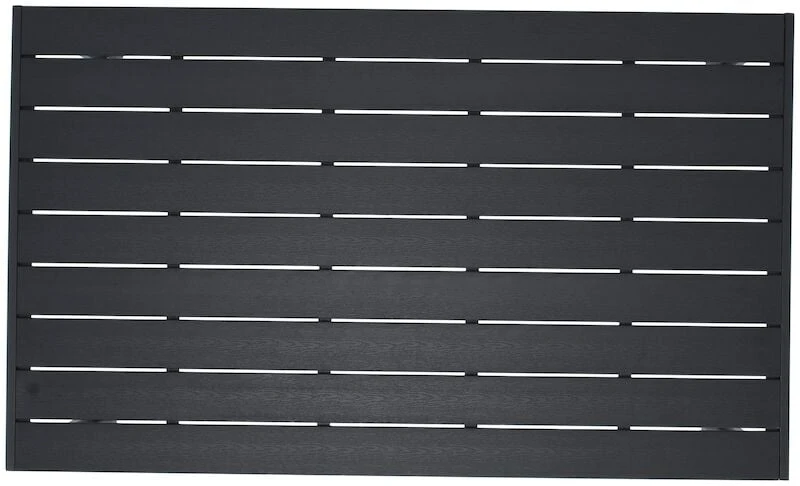 Outfit Noah Puutarhapöytä 150x90 Cm Musta Polywood/alumiiini 2 Outfit Noah Puutarhapöytä 150x90 Cm Musta Polywood/alumiiini - Image 2