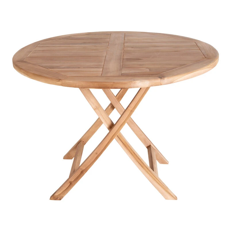 House Nordic Oviedo Pyöreä Tiikki Ruokapöytä Ø100 Cm 2 House Nordic Oviedo Pyöreä Tiikki Ruokapöytä Ø100 Cm - Image 2