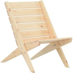 Ecofurn Granny Tuoli Puuvalmis Mänty
