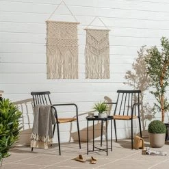 Envy Eva Puutarhatuoli Musta/luonnonväri