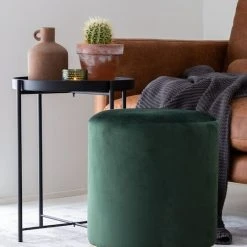 Day Susa Apupöytä Metalli Ø38 Cm Musta -Veke Myymälä Day susa apupoyta musta 2