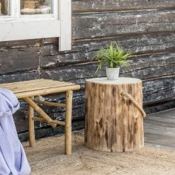 Ecofurn Pölkky Jakkara 45 Cm, Ø35-45 Cm 10 Ecofurn Pölkky Jakkara 45 Cm, Ø35-45 Cm -Veke Myymälä Ecofurn polkky pyorea jakkara 45cm 35 45