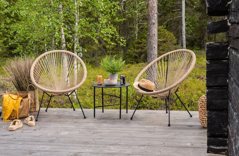 Envy Pyöreä Apupöytä Ø50 Cm Musta 2 Envy Pyöreä Apupöytä Ø50 Cm Musta - Image 2