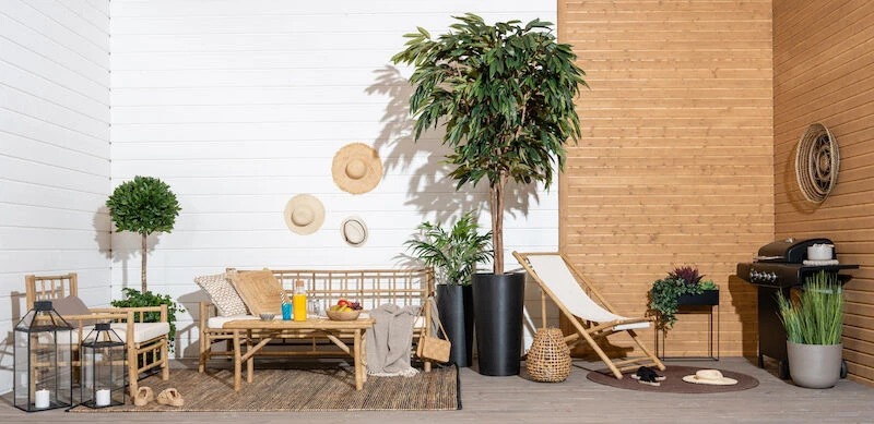 Veke Helle Nojatuoli Luonnonväri/luonnonvalkoinen 4 Veke Helle Nojatuoli Luonnonväri/luonnonvalkoinen - Image 4