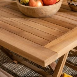 House Nordic Oviedo Tiikki Ruokapöytä 120x80 Cm