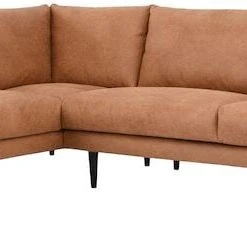 Veke Huurre Avokulmasohva Vasen Konjakki,Colorado 603,Jalka J-138 Musta -Veke Myymälä Huurre avokulmasohva vasen konjakki colorado 2