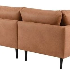 Veke Huurre Avokulmasohva Vasen Konjakki,Colorado 603,Jalka J-138 Musta -Veke Myymälä Huurre avokulmasohva vasen konjakki colorado 3