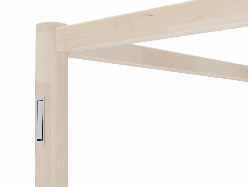 Veke Kehä Sänky 160x200 Cm Lakattu Koivu 2 Veke Kehä Sänky 160x200 Cm Lakattu Koivu - Image 2