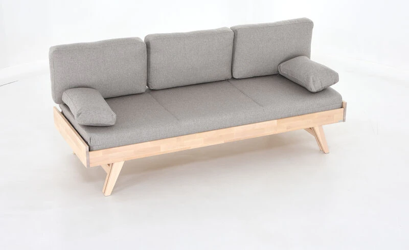 Kiteen Notte Vuodesohva Ilman Käsinojia Koivu/ Beige 3 Kiteen Notte Vuodesohva Ilman Käsinojia Koivu/ Beige - Image 3