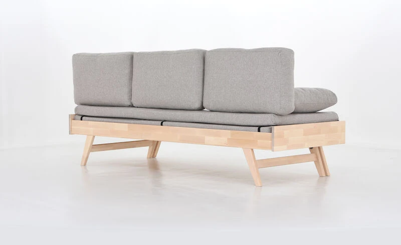 Kiteen Notte Vuodesohva Ilman Käsinojia Koivu/ Beige 5 Kiteen Notte Vuodesohva Ilman Käsinojia Koivu/ Beige - Image 5