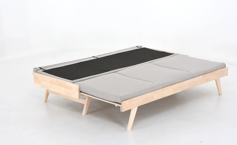 Kiteen Notte Vuodesohva Ilman Käsinojia Koivu/ Beige 4 Kiteen Notte Vuodesohva Ilman Käsinojia Koivu/ Beige - Image 4