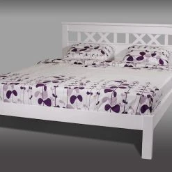 Veke Mari Sängynrunko 160x200 Cm, Kuultovalkoinen