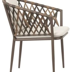 ENVY, Outfit Envy Harvey Puutarhatuoli Pehmusteella, Ruskea