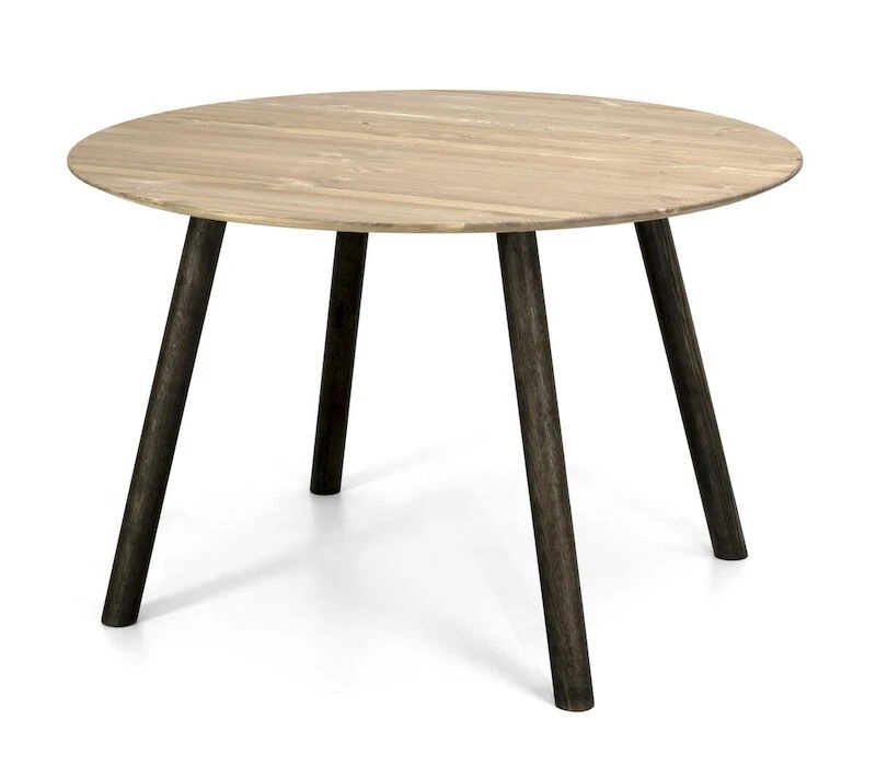 Ei Brändiä Palma Pyöreä Ruokapöytä Ø115 Cm Antiikkipetsattu/musta 1 Ei Brändiä Palma Pyöreä Ruokapöytä Ø115 Cm Antiikkipetsattu/musta