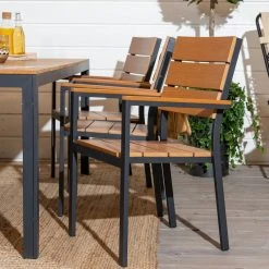 Veke Saari Aintwood Tuoli Tummanharmaa -Veke Myymälä Saari aintwood tuoli ruskea musta miljoossa web 7