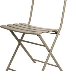 Ei Brändiä Taittuva Puutarhatuoli Taupe