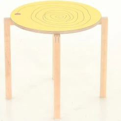 Tarina Pyöreä Pöytä Sydänkierre Keltainen 7 Tarina Pyöreä Pöytä Sydänkierre Keltainen -Veke Myymälä Tarina Tarina pyorea poyta Sydankierre keltainen 4 2