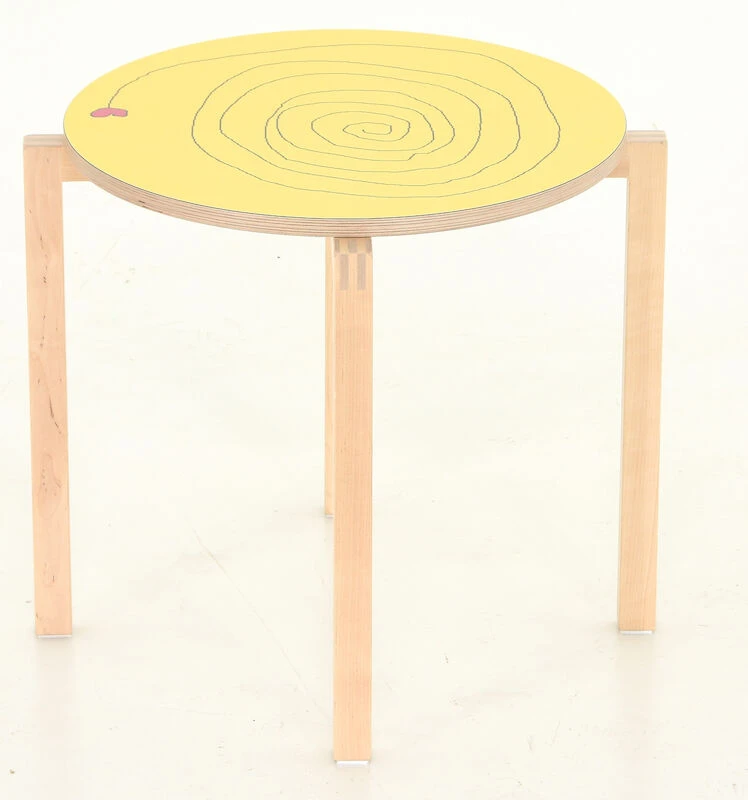 Tarina Pyöreä Pöytä Sydänkierre Keltainen 4 Tarina Pyöreä Pöytä Sydänkierre Keltainen - Image 4