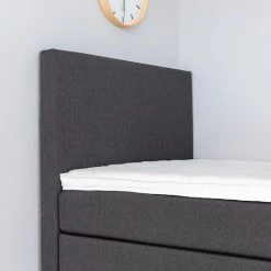 Unia 100 Jenkkisänkypaketti 140x200 Cm Tummanharmaa, 5 Cm Prof Vm, Metallijalat -Veke Myymälä Unia2010020jenkkisankypaketti20140x20020cm20tummanharmaa 5