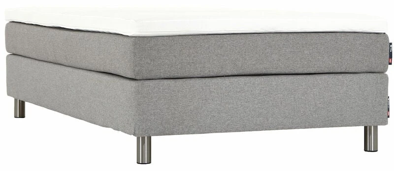 Unia Hopea Jenkkisänkypaketti 120x200 L Prof Vm, Metallijalat, V.harmaa Malmo Ne 2 Unia Hopea Jenkkisänkypaketti 120x200 L Prof Vm, Metallijalat, V.harmaa Malmo Ne - Image 2