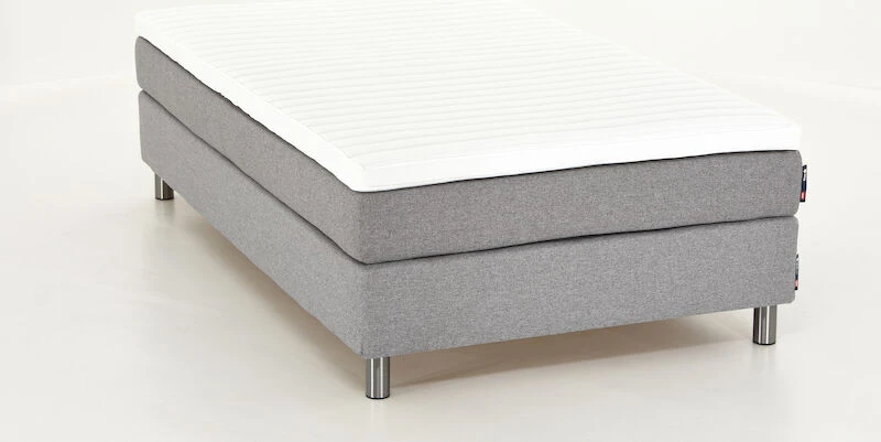 Unia Hopea Jenkkisänkypaketti 120x200 L Prof Vm, Metallijalat, V.harmaa Malmo Ne 6 Unia Hopea Jenkkisänkypaketti 120x200 L Prof Vm, Metallijalat, V.harmaa Malmo Ne - Image 6