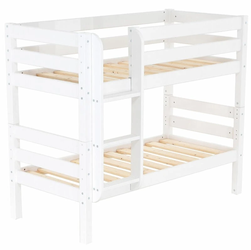 Veke Liisa Pieni Kerrossänky 70x155 Cm Valkoinen 3 Veke Liisa Pieni Kerrossänky 70x155 Cm Valkoinen - Image 3