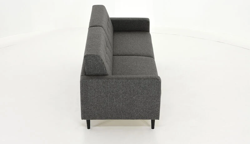 Veke Munchen 3-istuttava Vuodesohva Musta Surprise BVDT 5 Veke Munchen 3-istuttava Vuodesohva Musta Surprise BVDT - Image 5