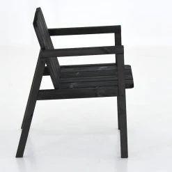 Veke Kalho Puutarhatuoli Musta -Veke Myymälä Veke Pasila x Veke puutarhatuoli musta 4 1