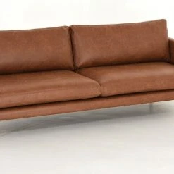 Veke Scandic Copenhagen 3,5-istuttava Sohva Konjakinruskea Colorado 03 Bonded-nahka -Veke Myymälä Veke Scandic Copenhagen sohva 35 istuttava konjakinruskea Colorado 03 bonded nahka 1 1