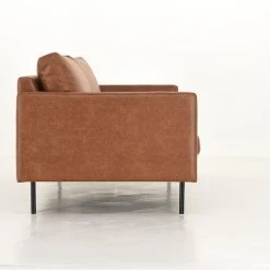 Veke Scandic Copenhagen 3,5-istuttava Sohva Konjakinruskea Colorado 03 Bonded-nahka -Veke Myymälä Veke Scandic Copenhagen sohva 35 istuttava konjakinruskea Colorado 03 bonded nahka 4 0