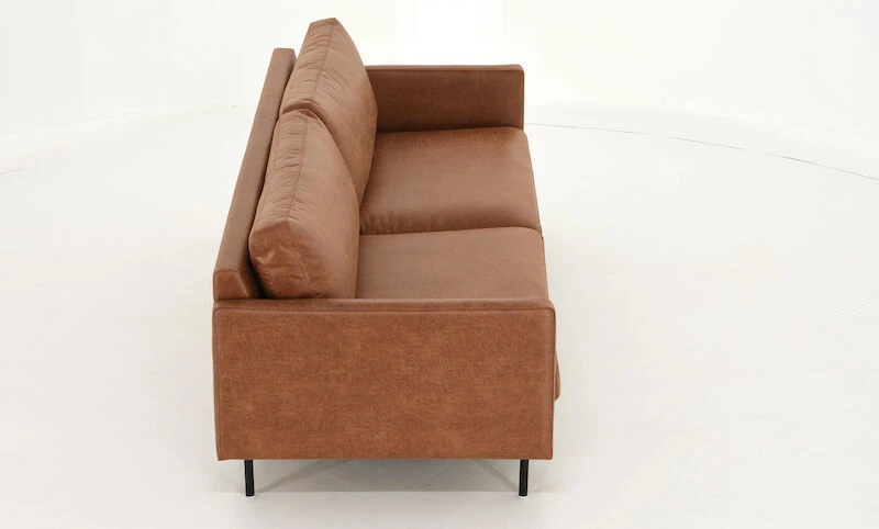 Veke Scandic Copenhagen 3,5-istuttava Sohva Konjakinruskea Colorado 03 Bonded-nahka