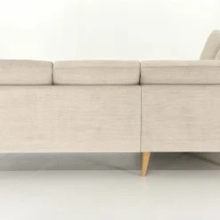 Veke Viive Avokulmasohva Vasen Vaalea Beige Naomi 42, Jalat 50100 Tammi