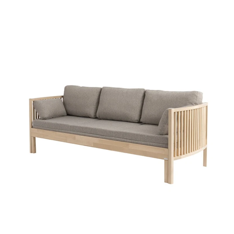 Kiteen Aarre Vuodesohva 190x75/140, Koivu/beige Patjasarja 1 Kiteen Aarre Vuodesohva 190x75/140, Koivu/beige Patjasarja