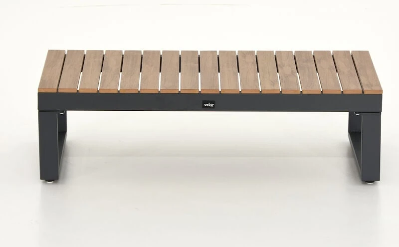 Veke Aava Sohvapöytä 110x50 Cm Antrasiitti/ruskea 2 Veke Aava Sohvapöytä 110x50 Cm Antrasiitti/ruskea - Image 2