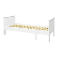 Alba Jatkettava Sänky 75x140/180/200 Cm Valkoinen -Veke Myymälä alba jatkettava s nky 80x140180200 cm valkoinen 2