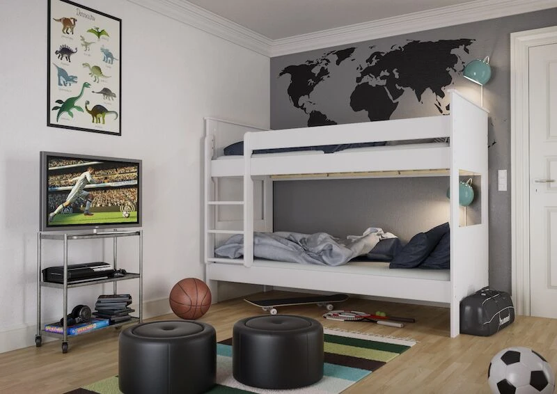 Alba Kerrossänky 75x200 Cm Valkoinen 1 Alba Kerrossänky 75x200 Cm Valkoinen