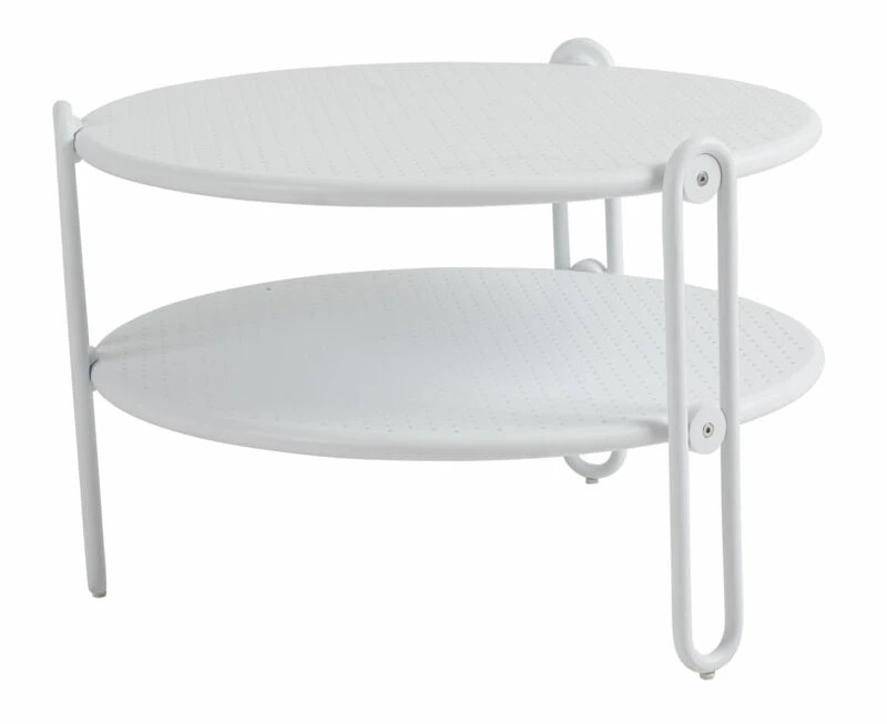 Brafab Blixt Sohvapöytä Ø65 Cm Valkoinen 2 Brafab Blixt Sohvapöytä Ø65 Cm Valkoinen - Image 2