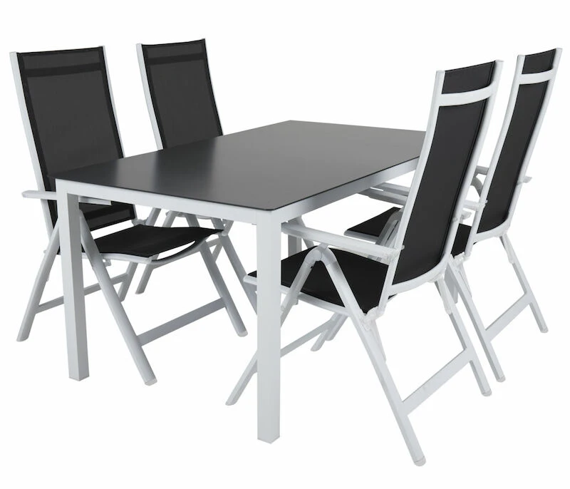 Brafab Rana Säädettävä Puutarhatuoli Musta/valkoinen 1 Brafab Rana Säädettävä Puutarhatuoli Musta/valkoinen