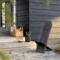 Ecofurn Viking Tuoli Musta