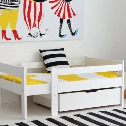 Veke Emma Jatkettava Lastensänky Valkoinen