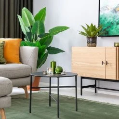 Envy Pyöreä Apupöytä Ø50 Cm Musta 9 Envy Pyöreä Apupöytä Ø50 Cm Musta -Veke Myymälä envy apupoyta 50cm musta 1 web