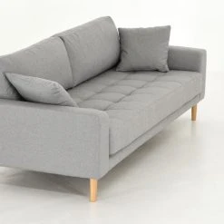 House Nordic Lido 3-istuttava Sohva Hugo 10 Vaaleanharmaa -Veke Myymälä house nordic House Nordic Lido 3 istuttava sohva Hugo 10 vaaleanharmaa 3 1