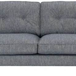 Veke Humphrey 3-istuttava Sohva Vaaleansininen Freyer XR26-957 Kangas, Wenge Puujalat
