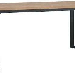 Veke Ilma Ruokapöytä 200x100 Cm Musta/ruskea