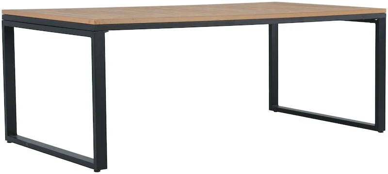 Veke Ilma Ruokapöytä 200x100 Cm Musta/ruskea 1 Veke Ilma Ruokapöytä 200x100 Cm Musta/ruskea